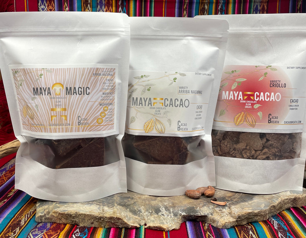 Maya Cacao 1 pound Bundle pack