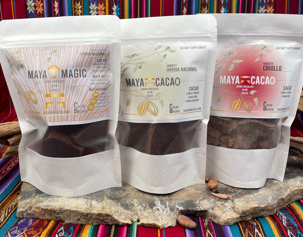 Maya Cacao 1/2 pound bundle pack